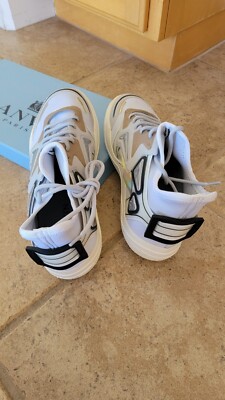 LANVIN MID TOP NEOPRENE DIVING SNEAKER FM-SKDMIN-NEOP-A18 MENS TRAINERS FW18