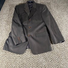 Vtg John Alexander Blazer Men's 42 Wool Single Breasted Sport Coat Three Button