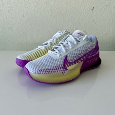 Nike Court Air Zoom Vapor 11 HC (White/ Fuchsia Dream) US 7.5 Women s DR6965-101