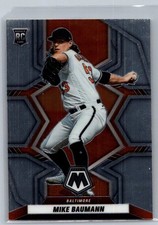 Mike Baumann 207 2022 Panini Mosaic RC Rookie Baltimore Orioles Card