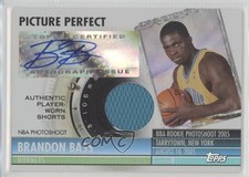2005 Topps Big Game Picture Perfect Relics /199 Brandon Bass (Shorts) Auto 0af
