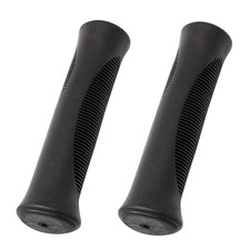 PRO BICYCLE Mushroom Grips 130mm Long Grips Cruiser Bike 7/8" Diameter Black