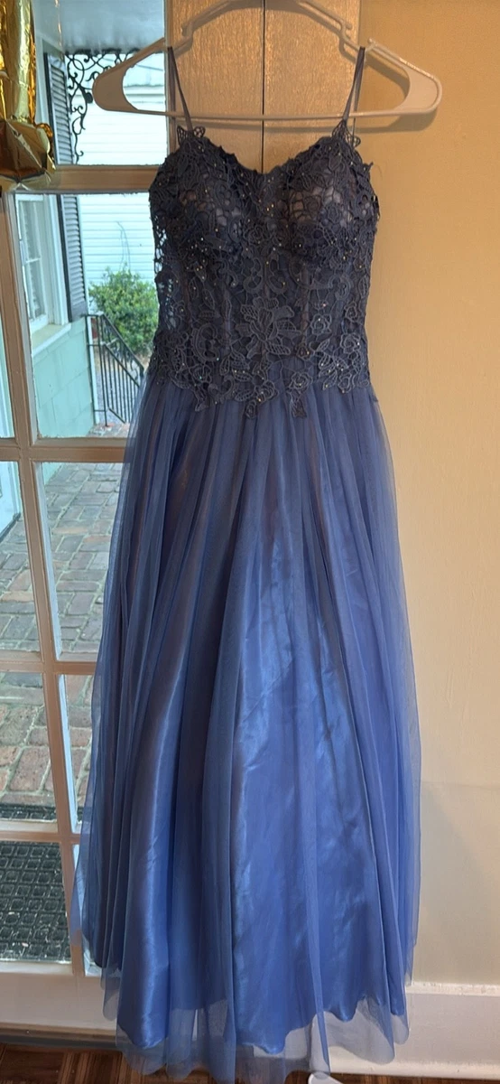 periwinkle strapless prom dress Strapless Sweetheart Long Mermaid Prom Dress 7024 Periwinkle Blue / 0