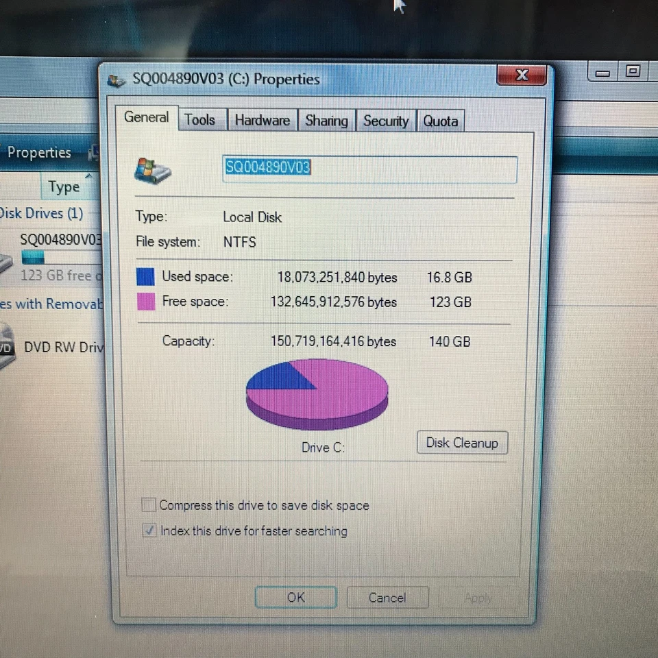 Toshiba Satellite L305 Retro Gaming Laptop Intel 2.16GHz 2GB RAM (Windows Vista) - Image 3 of 4
