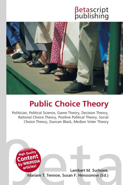Lambert M. Surhone (U. A.) | Public Choice Theory | Taschenbuch | Englisch-image