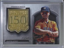 2019 Topps Update 150th Anniversary Manufactured Medallion Alex Bregman gg8
