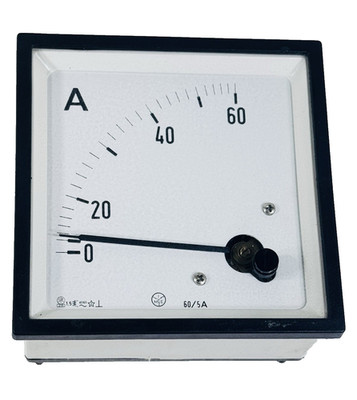 IME Analog Ammeter Amp Meter RQ96E 0-60A Panel Mount 60/5A 90mmx90mm