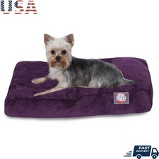Rectangle Dog Bed Washable Non Slip Removable Cover Comfortable Pet Bed Crate US
