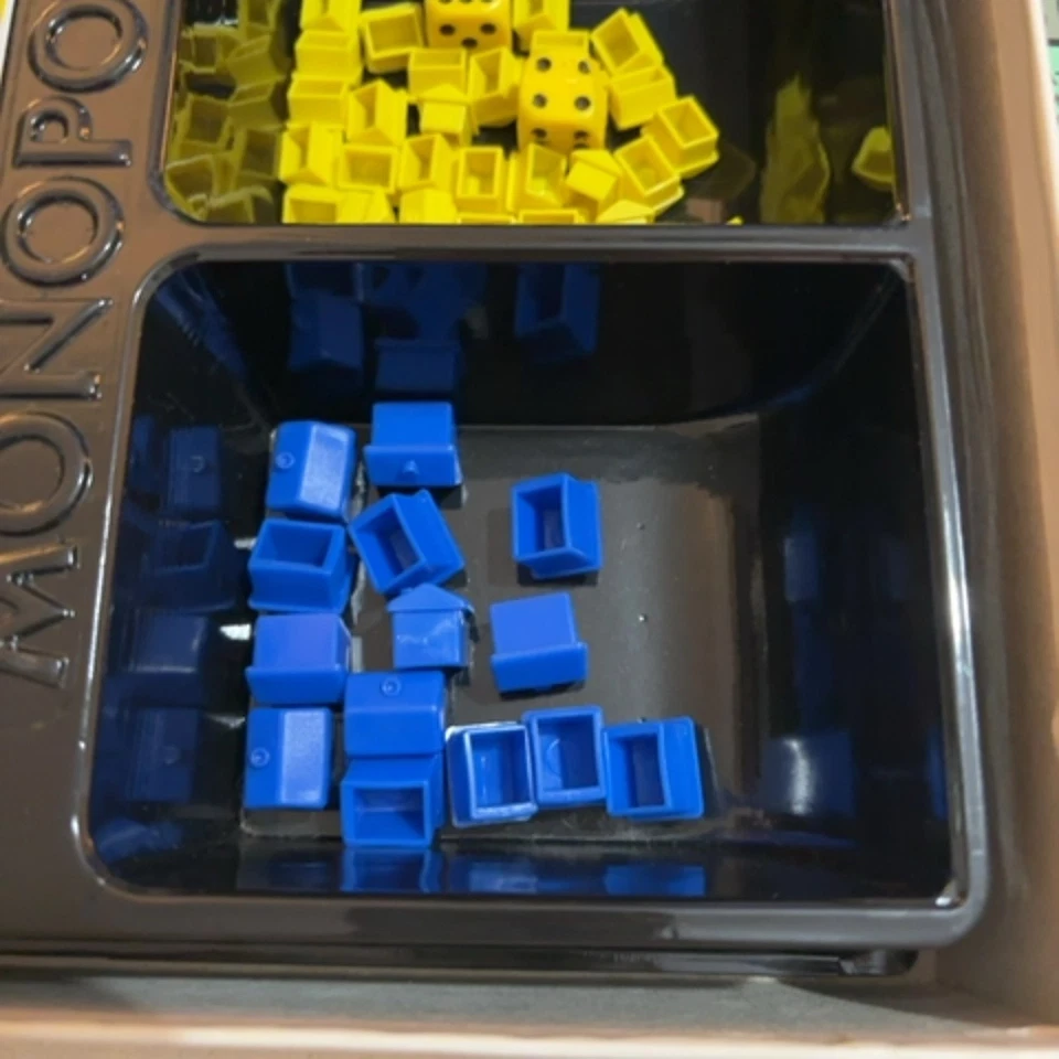 Hasbro Simpsons Monopoly Board Game Collectable Pewter Tokens Family Fun - Image 3 of 4