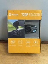 Yada Roadcam 720p Black Dash Camera 120-Degree Wide Angle Lens, G-Sensor