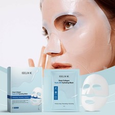 Collagen Vitamin B5 Hydrating Sheet Mask, Anti Aging Firming Facial Mask