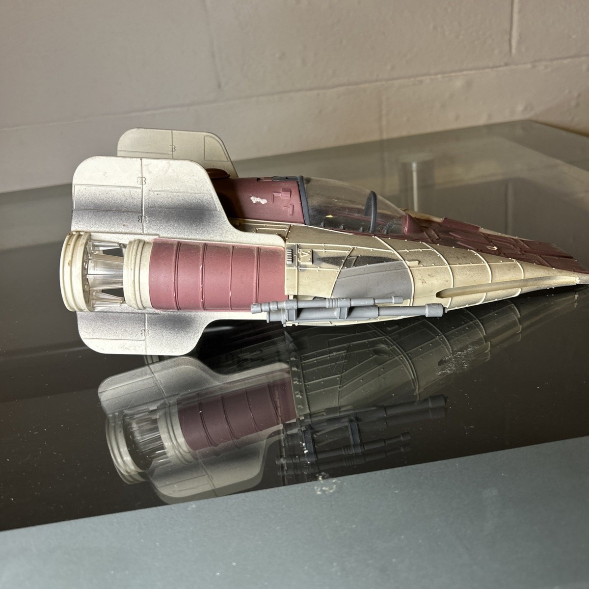 Hasbro Star Wars 1997 Red A-Wing Fighter Ship | eBay
