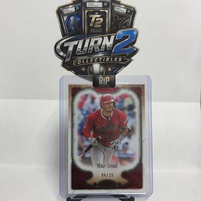Mike Trout 2026 Topps Tier One Baseball #39 Red Foil 06/25 Angels KG