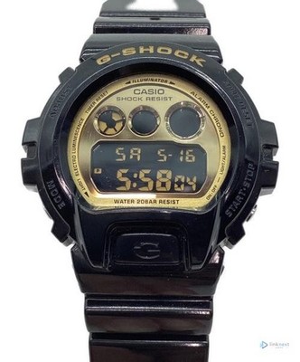 CASIO G-Shock DW-6900CB Men's Digital Watch Black Gold