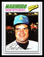 1977 Topps Bob Stinson [Base] Base Set #138 Vintage Baseball Card 