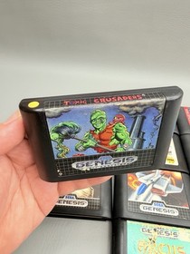 Sega Genesis 10 Game Bundle Good Titles - Arcus Odyssey, Ghostbusters, Shinobi