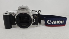 Canon EOS Rebel G SLR Film Camera Battery Tested Gray/Black With Strap