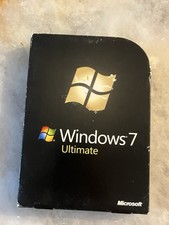 Microsoft Windows 7 Ultimate 32 64 bit DVD inglese USA con chiave