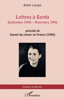 Lettres à Gerda | André Lacaze | Taschenbuch | Graveurs De MéMoire | FranzöSisch