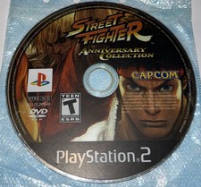 Street Fighter Anniversary Collection Sony PS2 Disc Only Tested 👀 Works