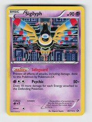 Sigilyph 66/113 Legendary Treasures Holo Rare