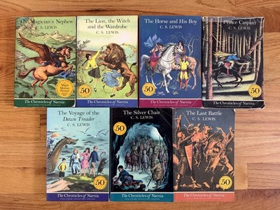Lot 7: The Chronicles of Narnia Full-Color Collector's Edition Complete Set Lion
