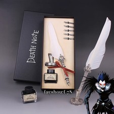 Death Note Yagami Luz Ryuk Pluma Diario Set Cuaderno Juegos con disfraces Utilería Regalos NUEVO