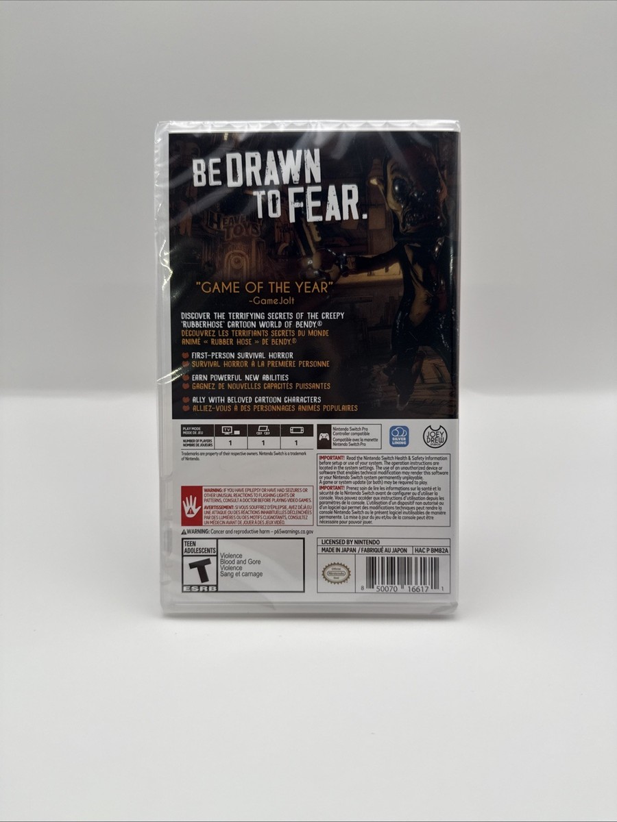 Nintendo Switch Bendy and the Dark Revival switch Bendy and the Dark Revival - Nintendo Switch - Standard - Physical
