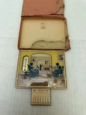 1943 M.D. Wheeler Co. Silhouette Advertising Calendar Newton Iowa MFG. Co.