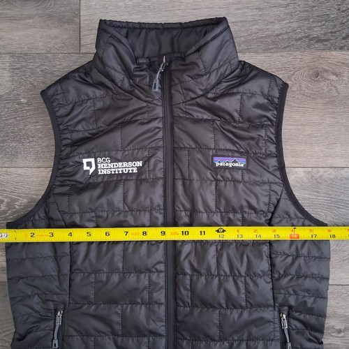 Patagonia Nano Puff Vest Primaloft Company Logo Black Size Small New With Tags  - Bild 7 von 11