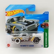 Hot Wheels Chevrolet Corvette C1 Gasser '62 – 1:64 – HW Reverse Rake – Neuf