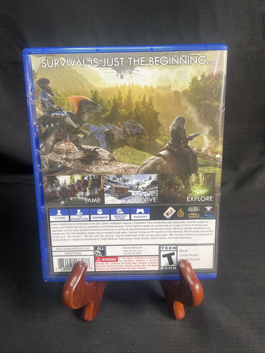 PlayStation 4 Ark Survival Evolved Game for PS4 | eBay