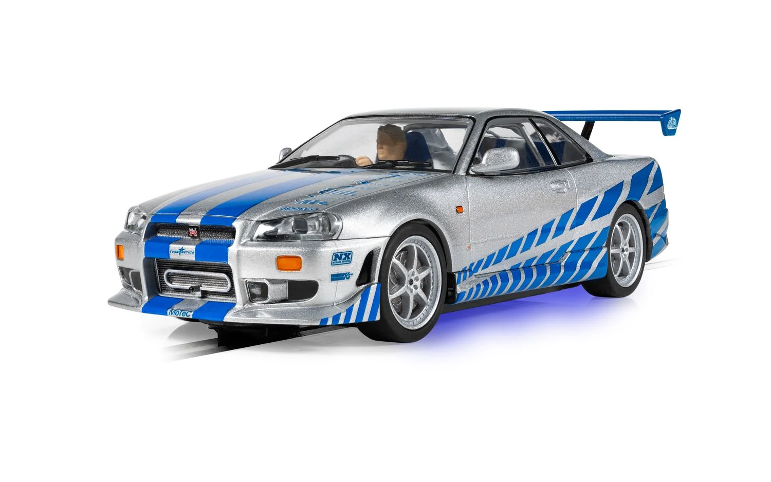 Scalextric C4674 Nissan R34 Skyline 2Fast 2Furious Car Street & Rally Slot Cars - Image 3
