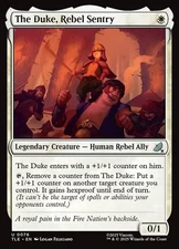 The Duke, Rebel Sentry - 76 - NM - Avatar: The Last Airbender - MTG