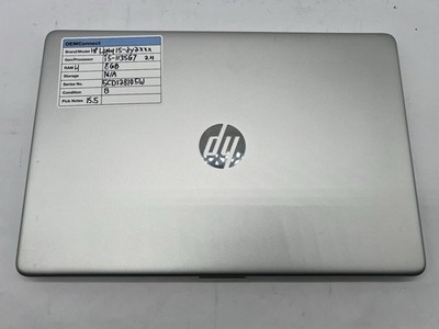 HP Laptop 15-dy2xxx Intel Core i5-1135G7 @ 2.40GHz 8GB RAM-No HDD/OS/Adapter