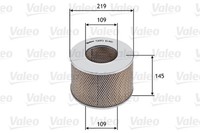 Luftfilter Valeo 585646 Filtereinsatz 3B FüR Land Cruiser Dyna Toyota 80 Pick Up