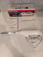 HAMILTON BEACH SWIVEL ACTION ELECTRIC KNIFE W/ GRIP HANDLE #74100 WORKS 