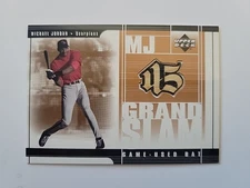 2001 Upper Deck Prospect Premieres MJ Grandslam Game Bat #MJ4 Michael Jordan