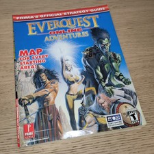 Everquest Online Adventures Prima Official Strategy Guide Video Game Sony Book