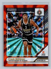 Frank Ntilikina 2024-25 Donruss EuroLeague #34 Orange Holo Laser #/75