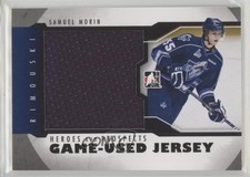 2012 ITG Heroes and Prospects Game-Used Black Jersey /120 Samuel Morin #M-22 o6b