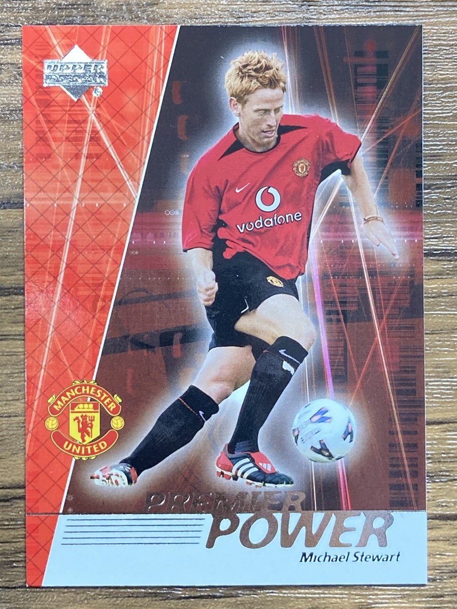 2002 Upper Deck Manchester United - Premier Power Michael Stewart
