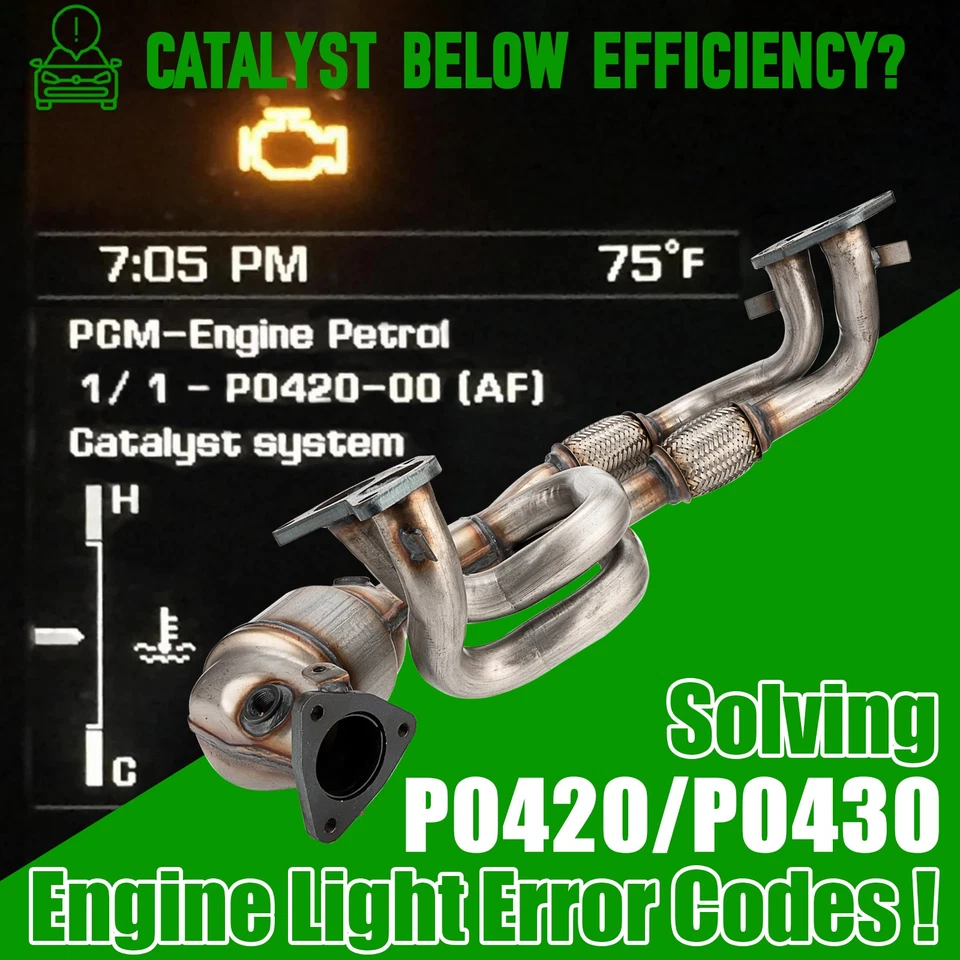 Catalytic Converter For 2006-2011 Subaru Forester/Impreza/Outback/Legacy/9-2X Foto 4 de 4