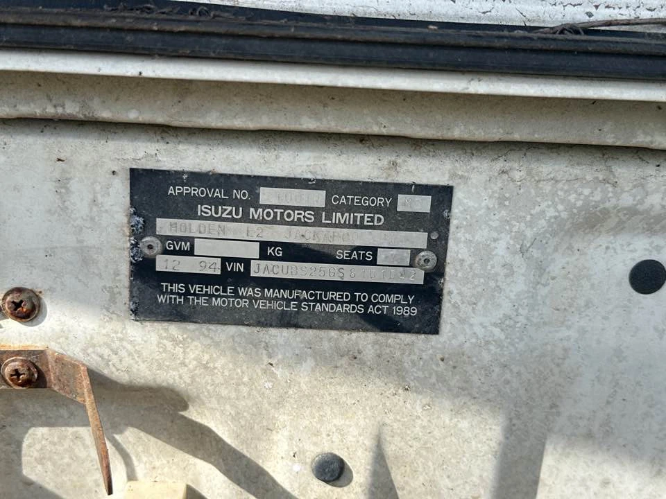 1994 Holden Jackaroo Crank Angle Sensor 3.2L V6 92-98 Monterey #B535 - image 2 of 4