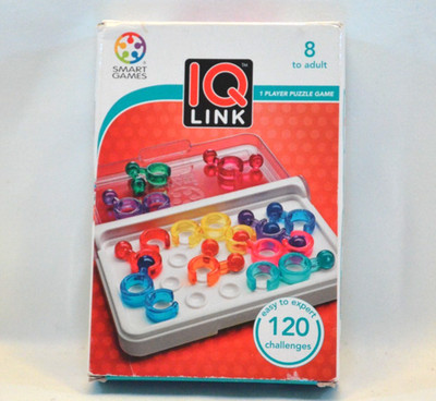 IQ Link Puzzle Smart Games 120 Aufgaben Knobelspiel Denkspiel Rätselspiel gut
