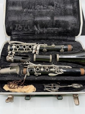 Vintage Selmer Bundy Resonite Clarinet Student / Beginner Bundle Lot w/ Case
