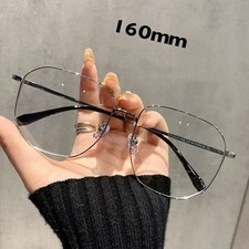 Extra Large Titanium Reading Glasses Men Reader Oversize Eyeglass Frame Big face