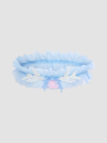 Savage X Fenty Bridal Garter Belt “Till Death Do Us Part” 4-6 + Garter 0-14