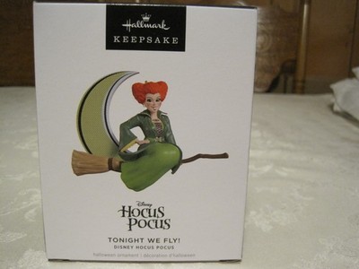 2025 HALLMARK KEEPSAKE ORNAMENT DISNEY HOCUS POCUS TONIGHT WE FLY!