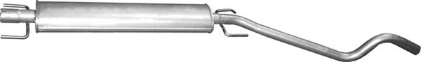 MittelschalldäMpfer Polmo 17.64 FüR Astra Opel A04 Caravan Cdti L35 16V-image